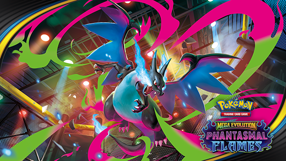 Pokémon TCG Mega Evolution: Phantasmal Flames Expansion Available Now - Trading Card Game article thumbnail for Pokémon Legends: Z-A
