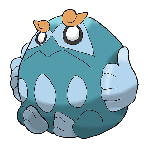 Darmanitan-zen - fire/psychic type Pokémon #10017, official artwork from Pokédex