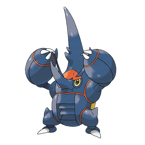 Heracross-mega - bug/fighting type Pokémon #10047, official artwork from Pokédex