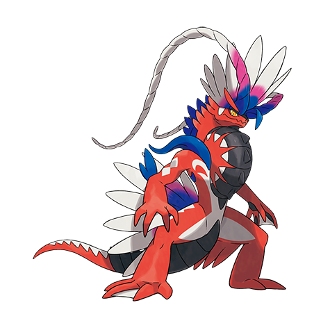 Koraidon - fighting/dragon type Pokémon #1007