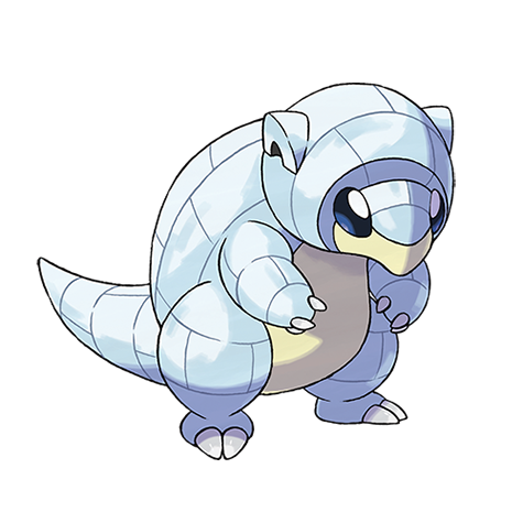 Sandshrew-alola - ice/steel type Pokémon #10101