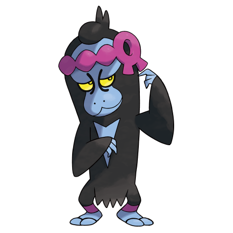 Munkidori - poison/psychic type Pokémon #1015