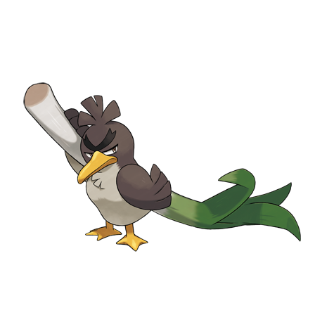 Farfetchd-galar - fighting type Pokémon #10166
