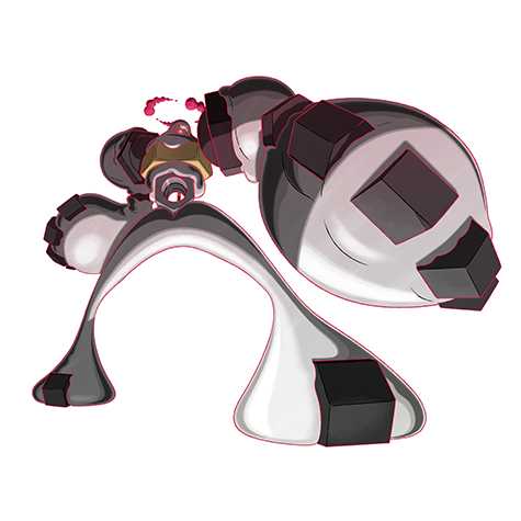 Melmetal-gmax - steel type Pokémon #10208