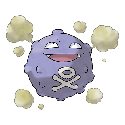 Koffing - poison type Pokémon #109