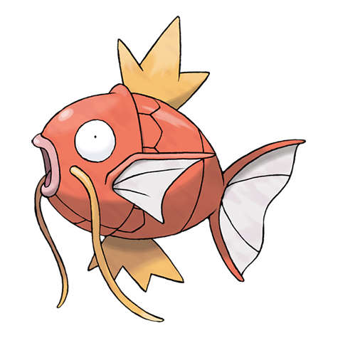 Magikarp - water type Pokémon #129