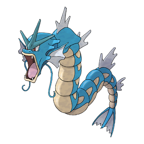 Gyarados - water/flying type Pokémon #130