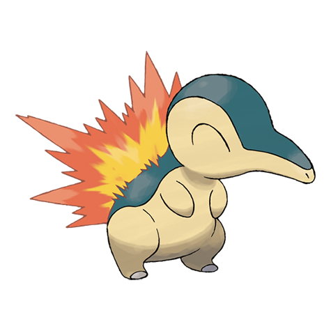 Cyndaquil - fire type Pokémon #155