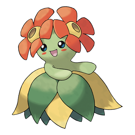 Bellossom - grass type Pokémon #182