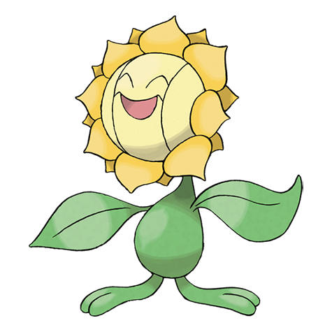Sunflora - grass type Pokémon #192