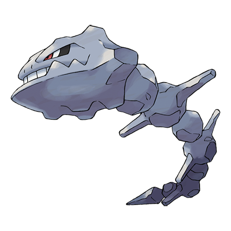 Steelix - steel/ground type Pokémon #208