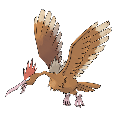 Fearow - normal/flying type Pokémon #22