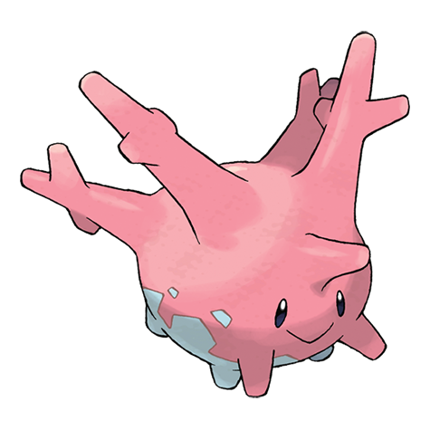 Corsola - water/rock type Pokémon #222