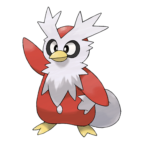Delibird - ice/flying type Pokémon #225