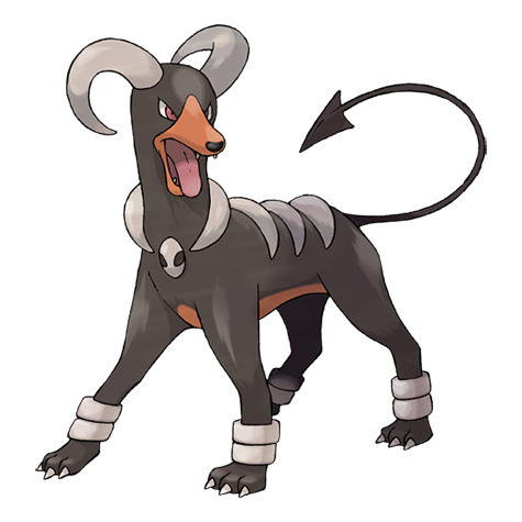 Houndoom - dark/fire type Pokémon #229