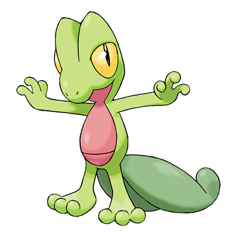 Treecko - grass type Pokémon #252