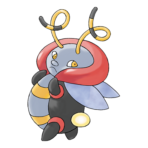 Volbeat - bug type Pokémon #313