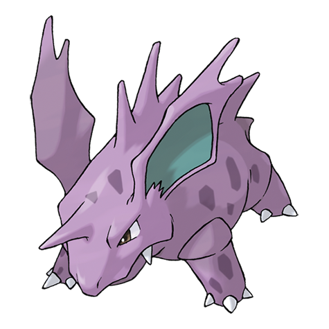 Nidorino - poison type Pokémon #33