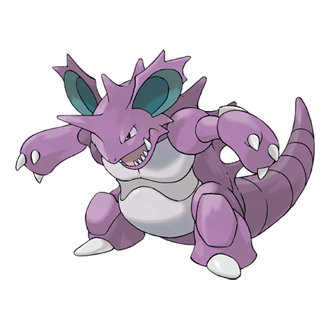 Nidoking - poison/ground type Pokémon #34