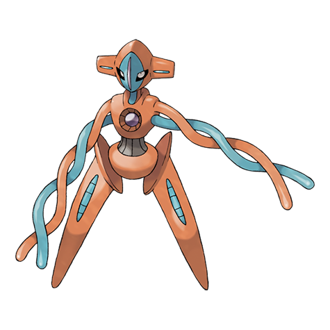 Deoxys-normal - psychic type Pokémon #386