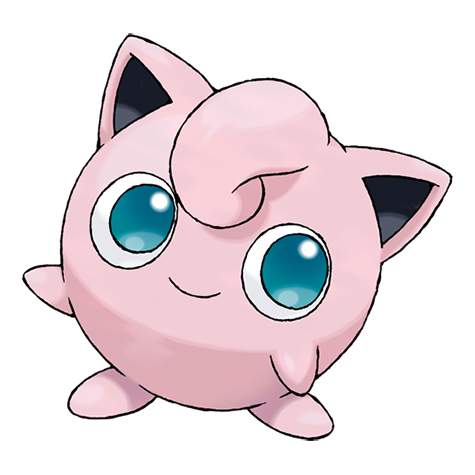 Jigglypuff - normal/fairy type Pokémon #39