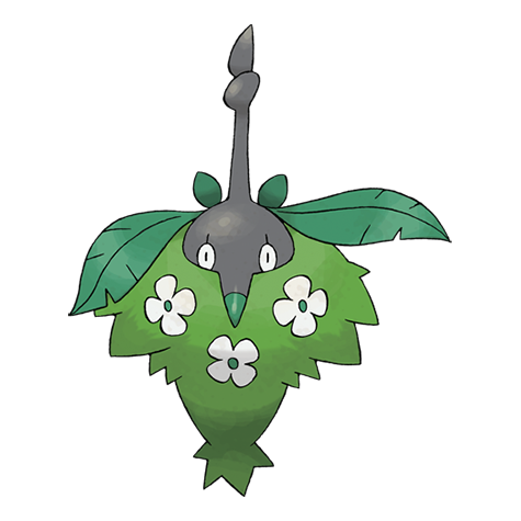 Wormadam-plant - bug/grass type Pokémon #413