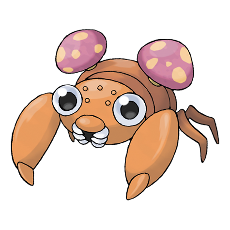 Paras - bug/grass type Pokémon #46