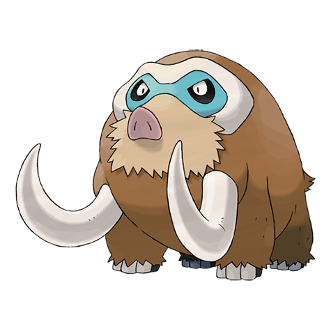 Mamoswine - ice/ground type Pokémon #473