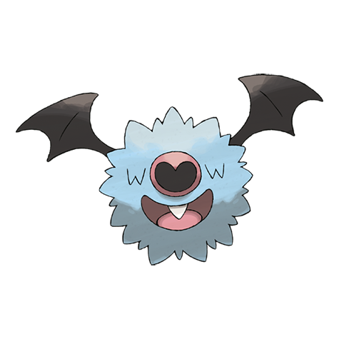 Woobat - psychic/flying type Pokémon #527
