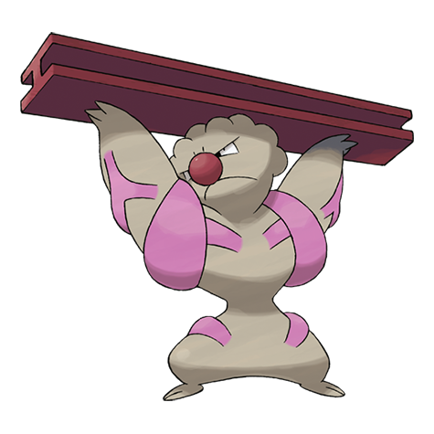 Gurdurr - fighting type Pokémon #533