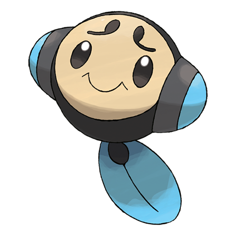 Tympole - water type Pokémon #535, official artwork from Pokédex