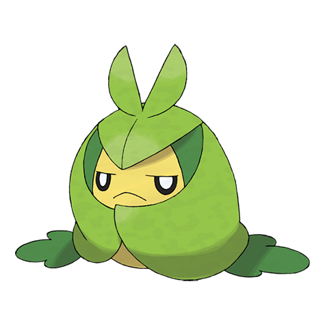 Swadloon - bug/grass type Pokémon #541