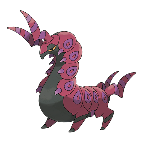 Scolipede - bug/poison type Pokémon #545