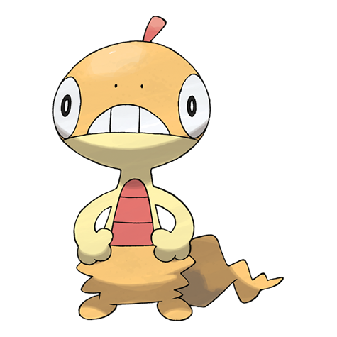 Scraggy - dark/fighting type Pokémon #559