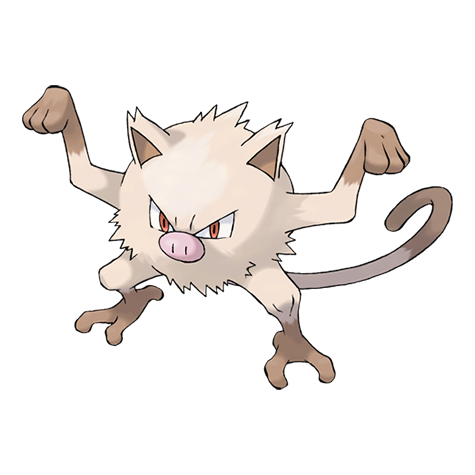 Mankey - fighting type Pokémon #56