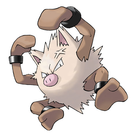 Primeape - fighting type Pokémon #57