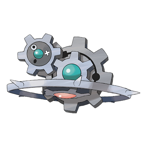 Klinklang - steel type Pokémon #601