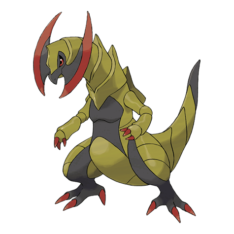 Haxorus - dragon type Pokémon #612