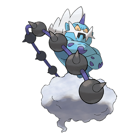 Thundurus-incarnate - electric/flying type Pokémon #642