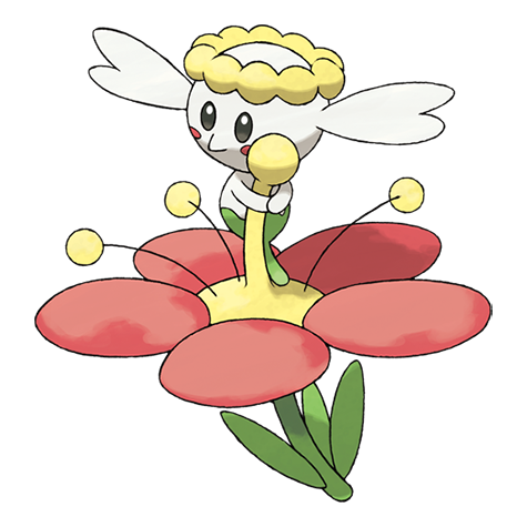 Flabebe - fairy type Pokémon #669