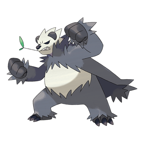 Pangoro - fighting/dark type Pokémon #675