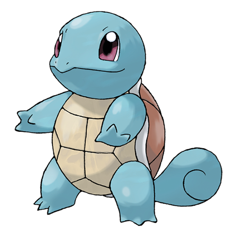 Squirtle - water type Pokémon #7