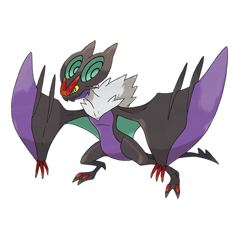 Noivern - flying/dragon type Pokémon #715