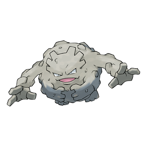 Graveler - rock/ground type Pokémon #75