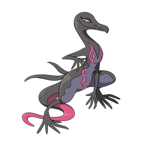 Salazzle - poison/fire type Pokémon #758