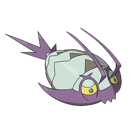 Wimpod - bug/water type Pokémon #767, official artwork from Pokédex