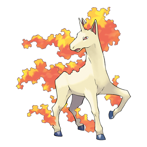 Rapidash - fire type Pokémon #78