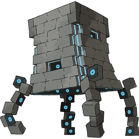 Stakataka - rock/steel type Pokémon #805