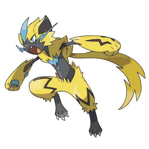 Zeraora - electric type Pokémon #807