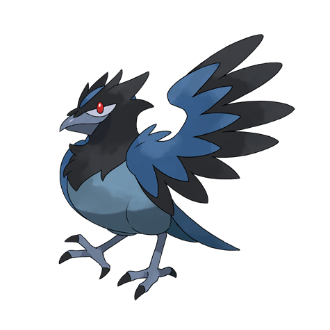 Corvisquire - flying type Pokémon #822